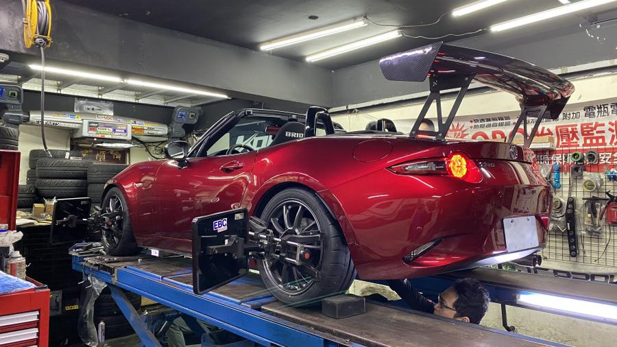 Mazda MX-5 ND2 輪胎改裝 心得評價-車主小張