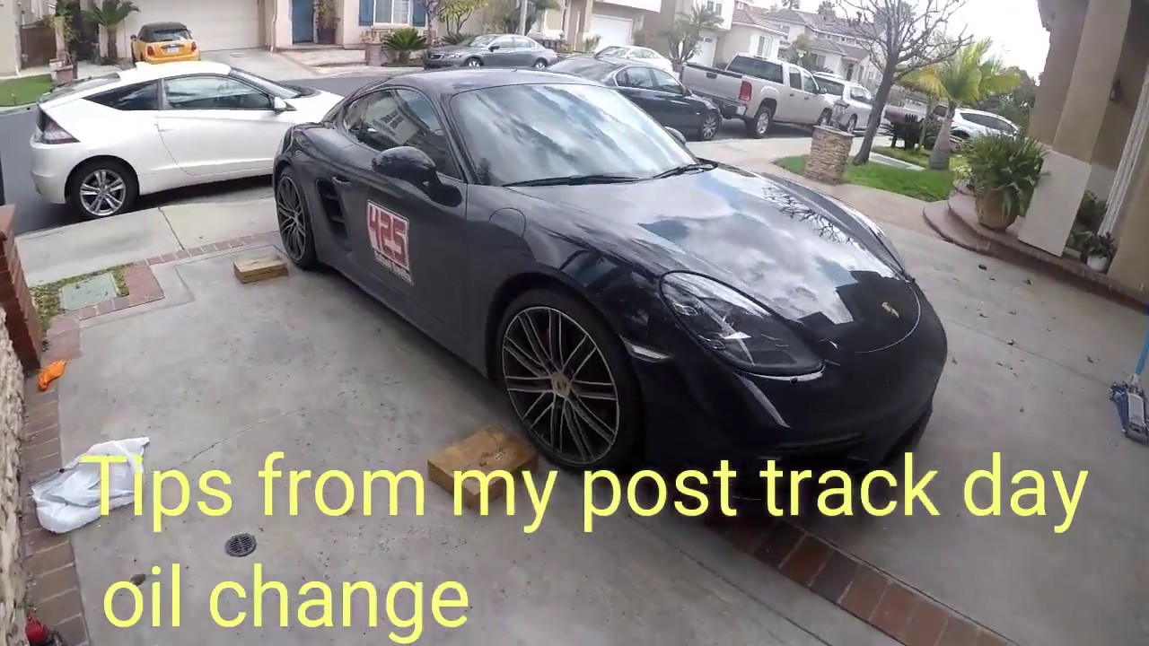 如何DIY更換Porsche 718 Cayman GTS機油-車主充電站