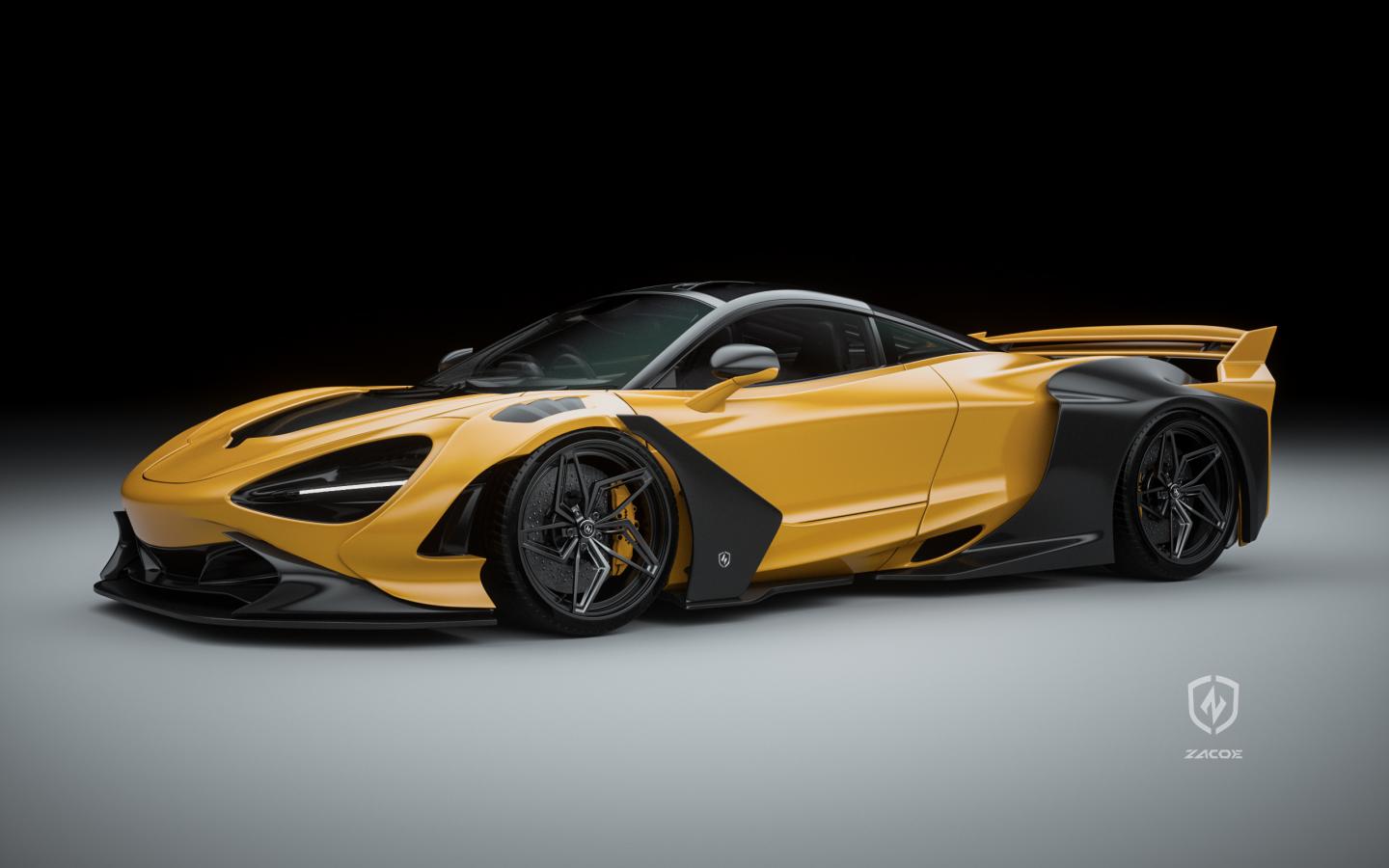 橫空出世 To Infinity and beyond! ZACOE 發表McLaren 720s 銀河寬體