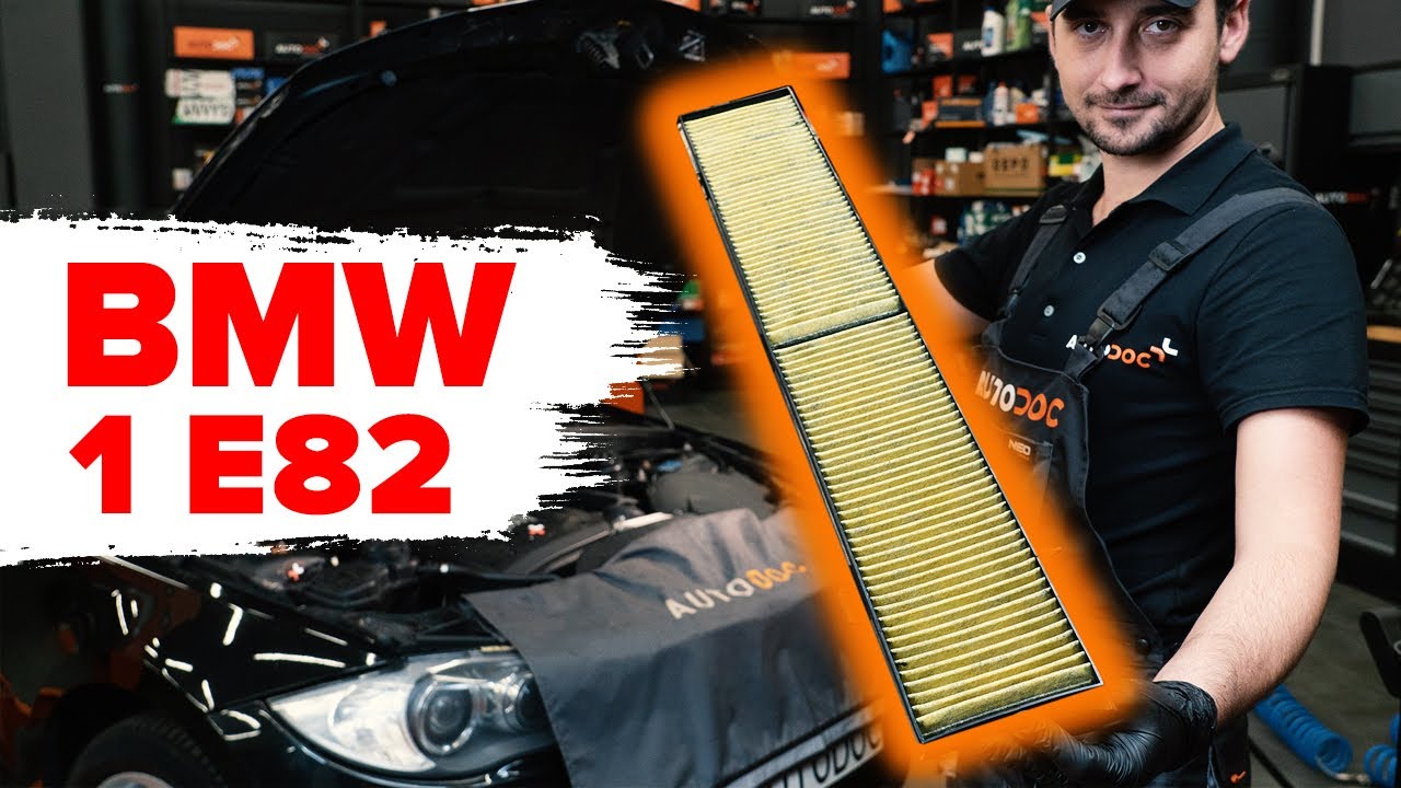 如何DIY更換BMW 1 Series/1M（E87、E82、E88）冷氣濾網-車主充電站