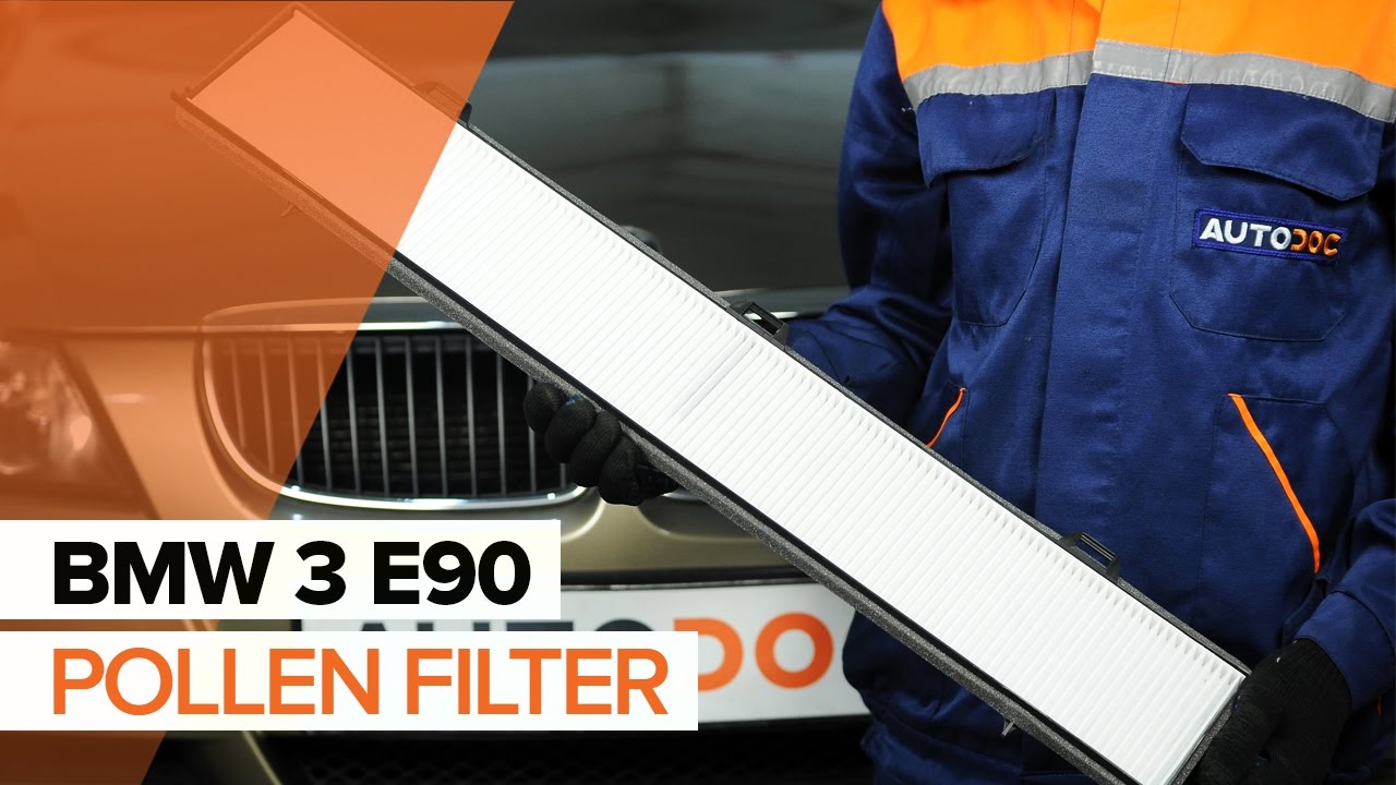 如何DIY更換BMW 3 Series/M3（E90、E91、E92、E93）冷氣濾網-車主充電站