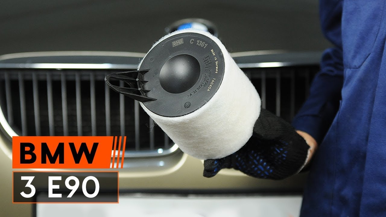 如何DIY更換BMW 3 Series（E90、E91、E92、E93）N43引擎進氣濾芯-車主充電站