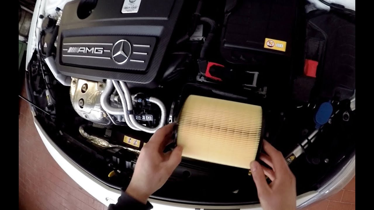 如何DIY更換Mercedes-Benz A45（W176）M133引擎進氣濾芯-車主充電站