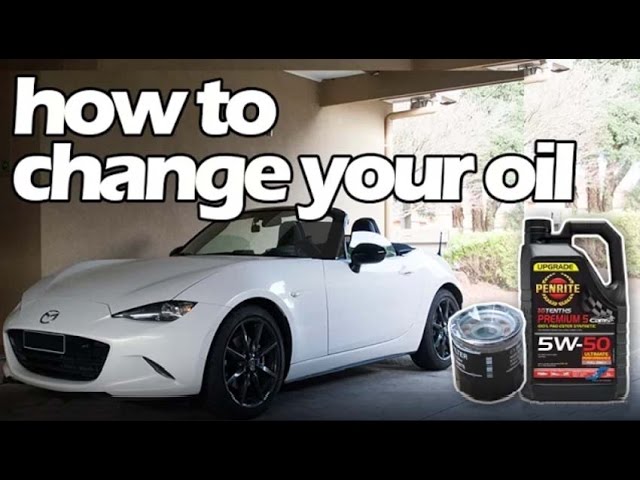 如何DIY更換Mazda MX-5（ND）2.0機油-車主充電站