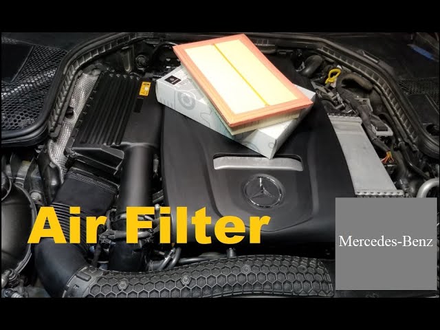 如何DIY更換Mercedes-Benz C300（W205、S205、A205、C205）進氣濾芯-車主充電站
