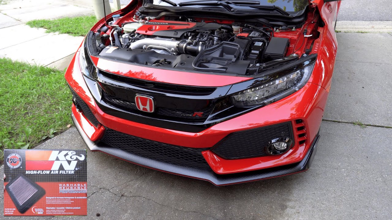 如何DIY更換Honda Civic 十代 Type R（FK8）進氣濾芯