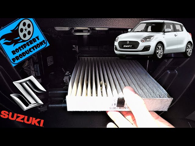 如何DIY更換Suzuki Swift（A2L）冷氣濾網-車主充電站