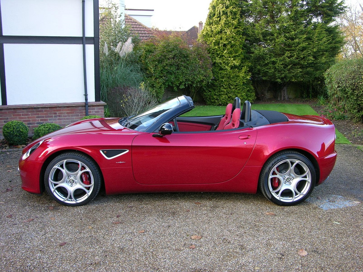 Alfa Romeo 8C鋁圈尺寸輪胎尺寸原廠建議規格-車主充電站