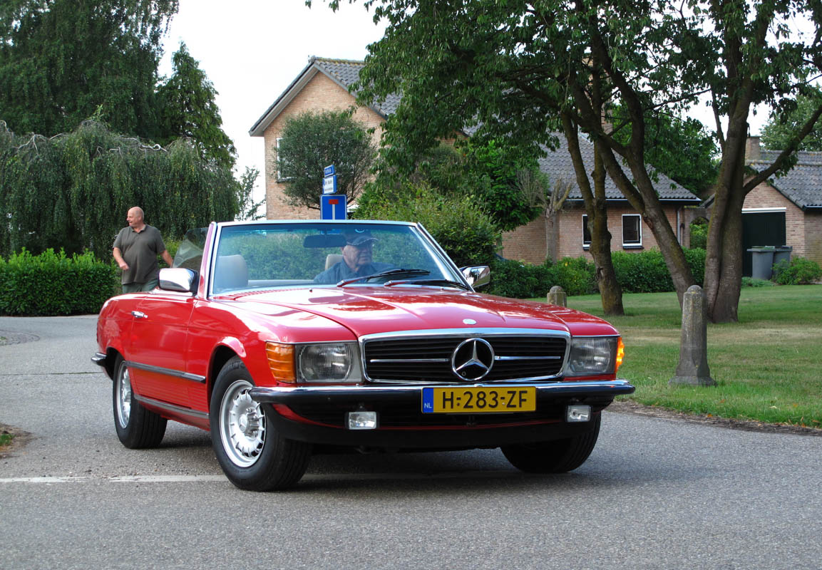 Mercedes-Benz SL（R107）鋁圈尺寸輪胎尺寸原廠建議規格-車主充電站