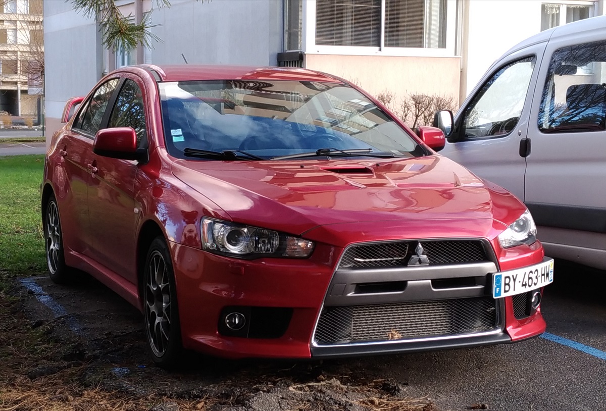 Mitsubishi Lancer Evolution X（CZ4A）鋁圈尺寸輪胎尺寸原廠建議規格-車主充電站