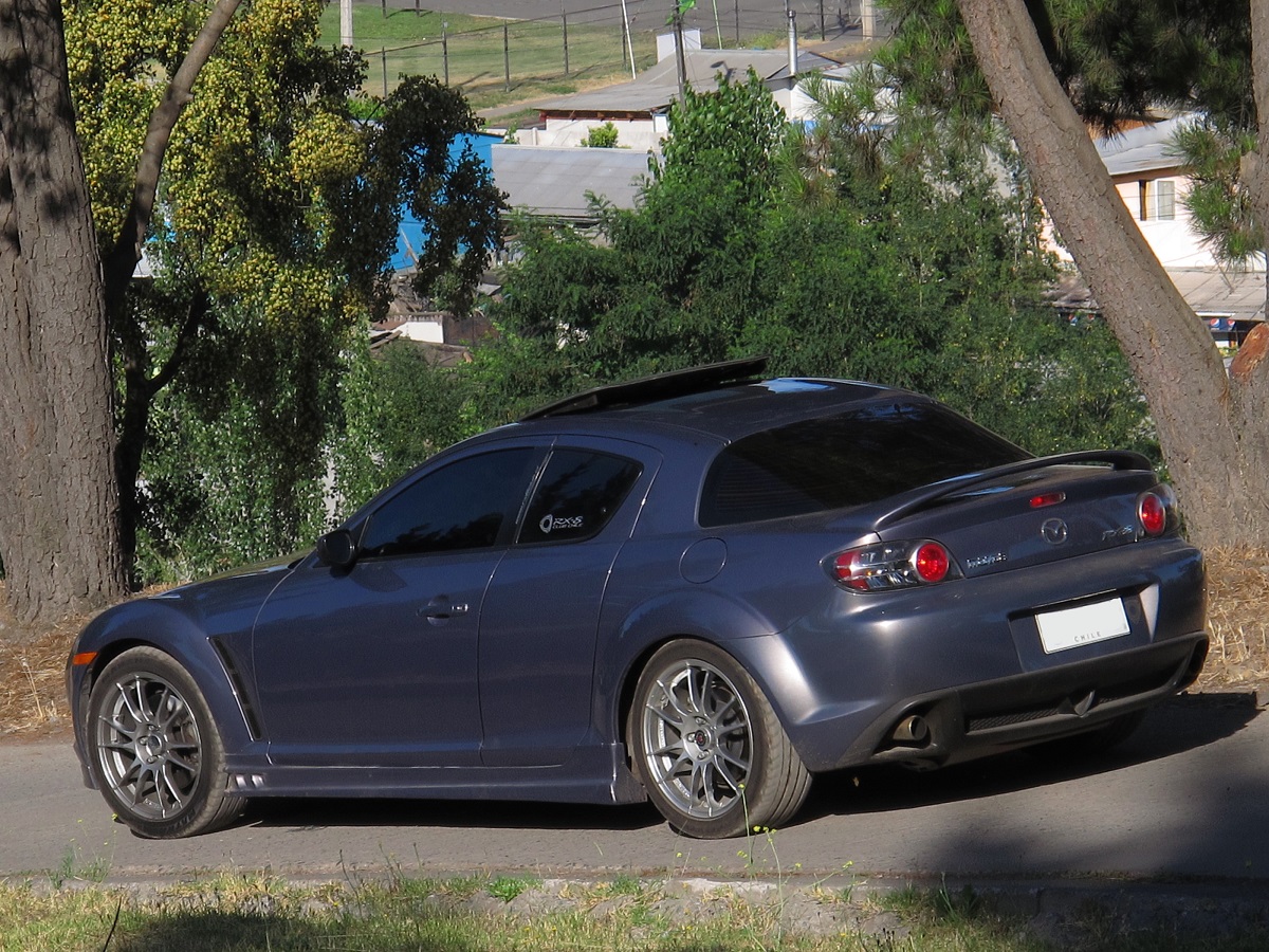 Mazda RX-8（SE3P）鋁圈尺寸輪胎尺寸原廠建議規格-車主充電站