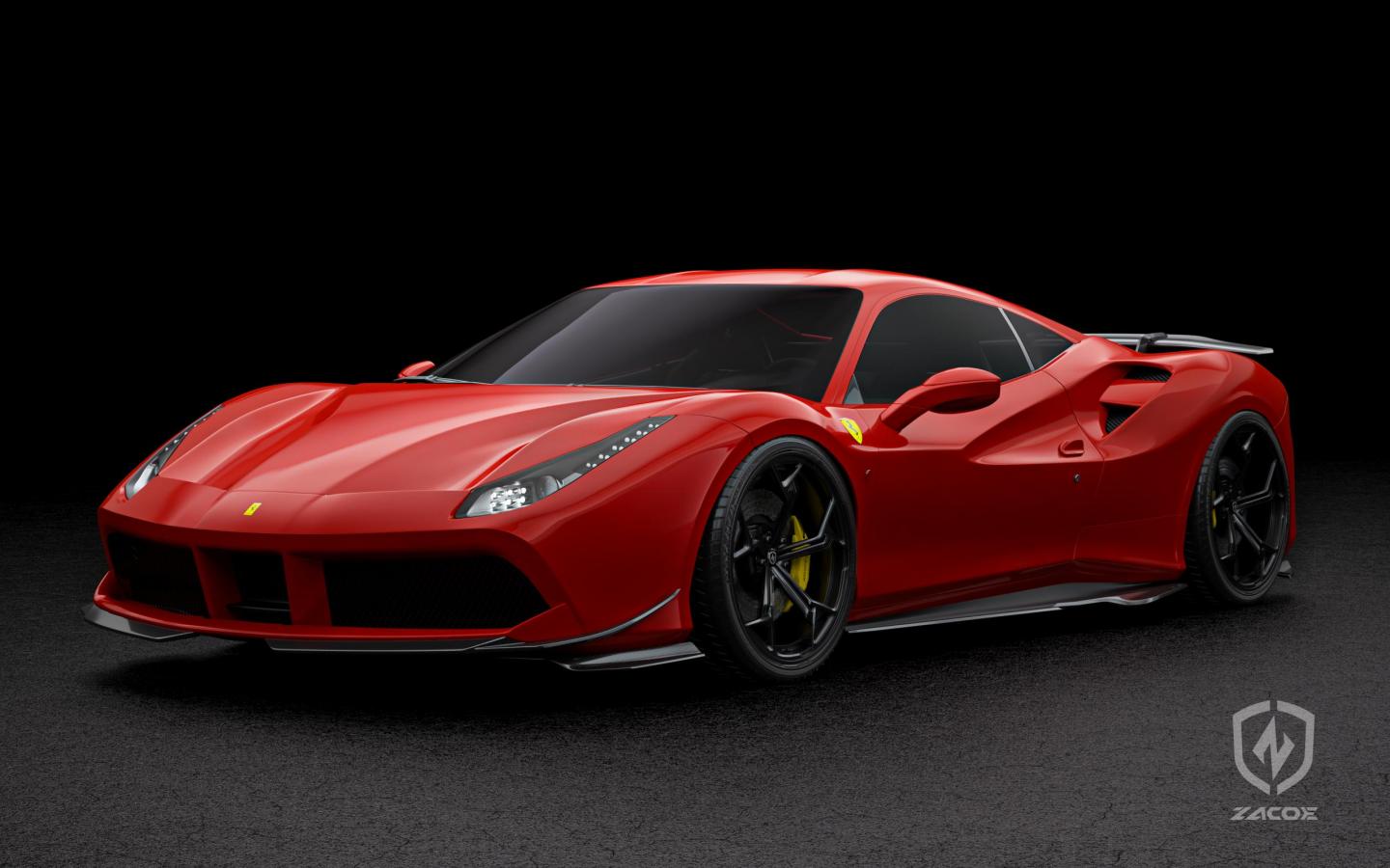 ZACOE聯名Fi EXHAUST推出Ferrari 488限量戰鬥套件，慶祝法拉利75週年！
