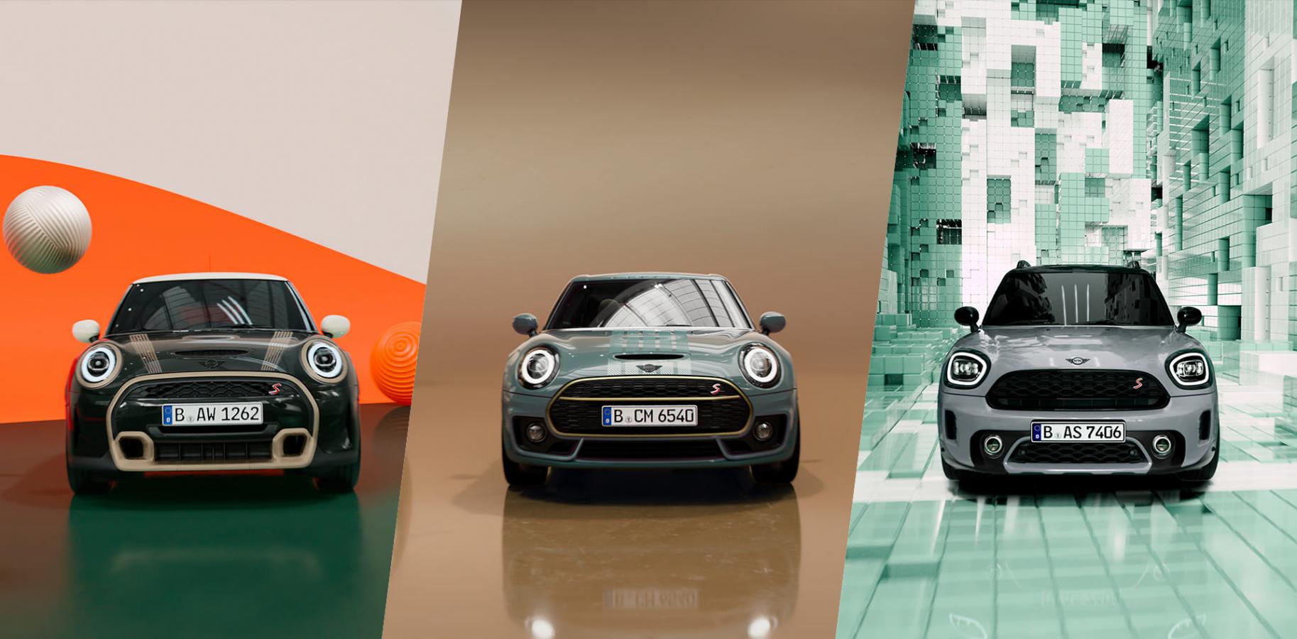 THE NEW Mini EDITIONS系列特仕版在台登場，各自迷你、個性上市！