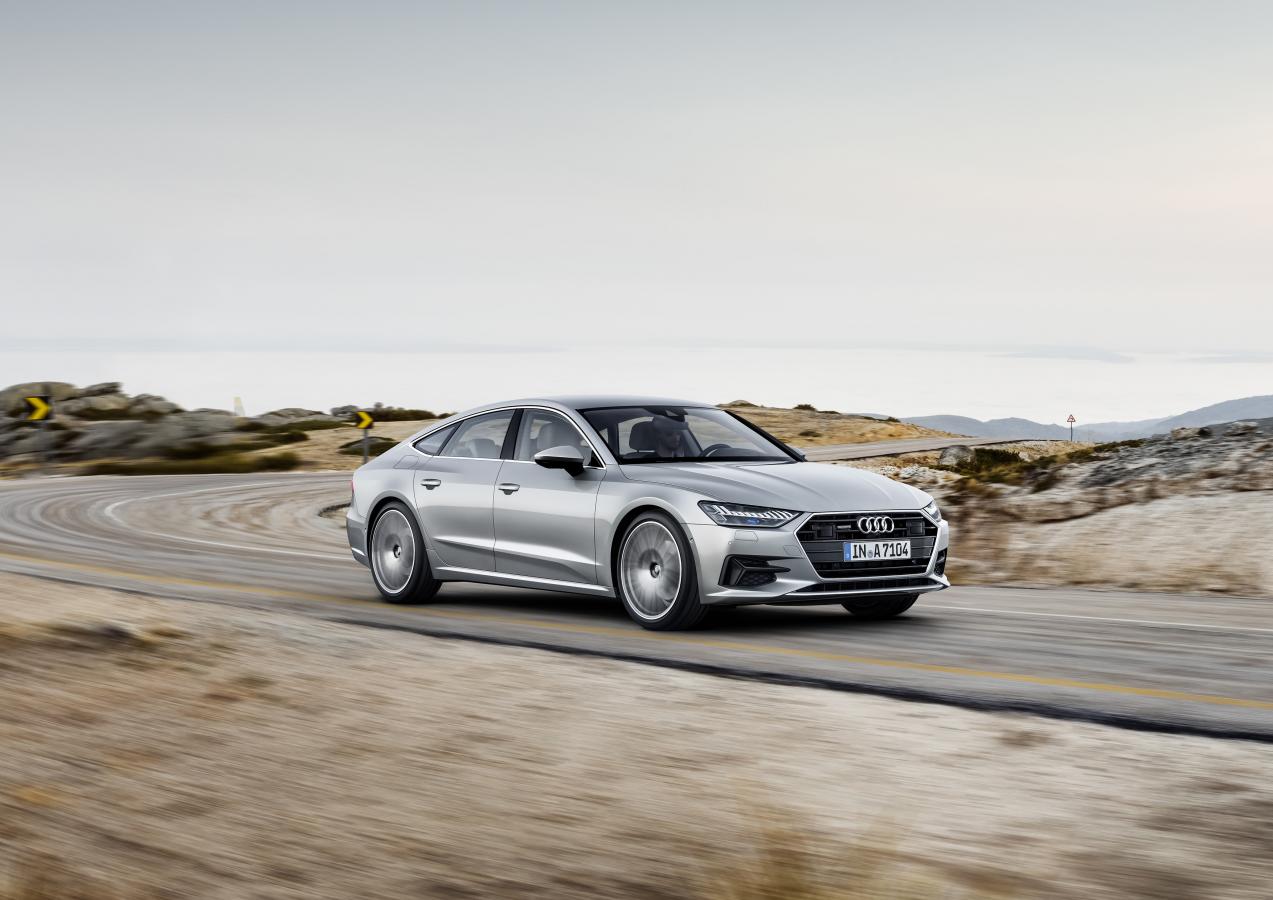 2023年式Audi A7 Sportback全新動力鋒芒登場，動感美型四環轎跑！
