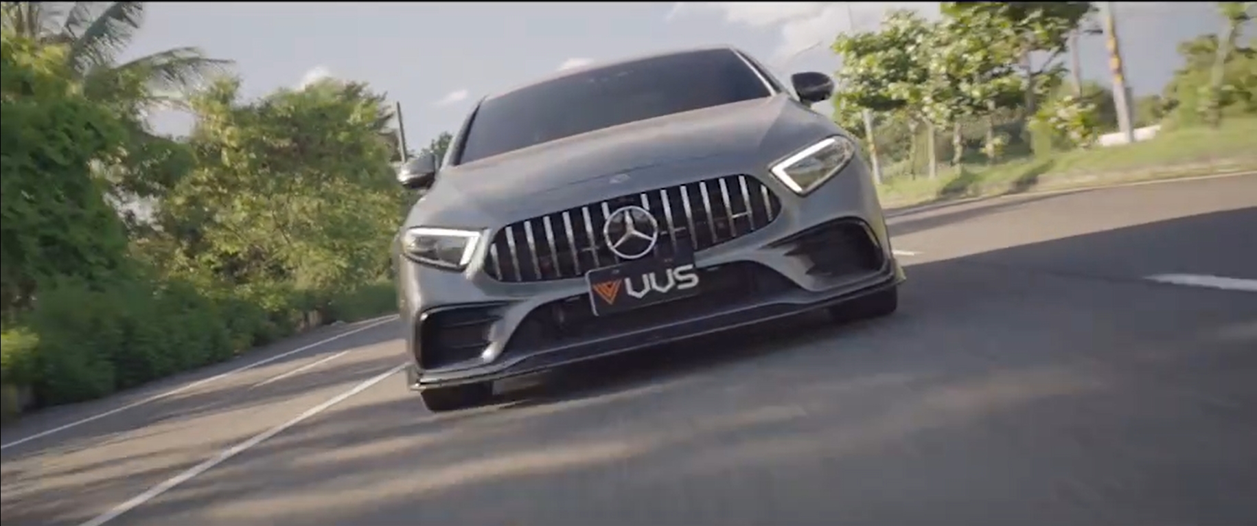 Mercedes-AMG CLS53（C257）VVS白鐵排氣管改裝效果開箱