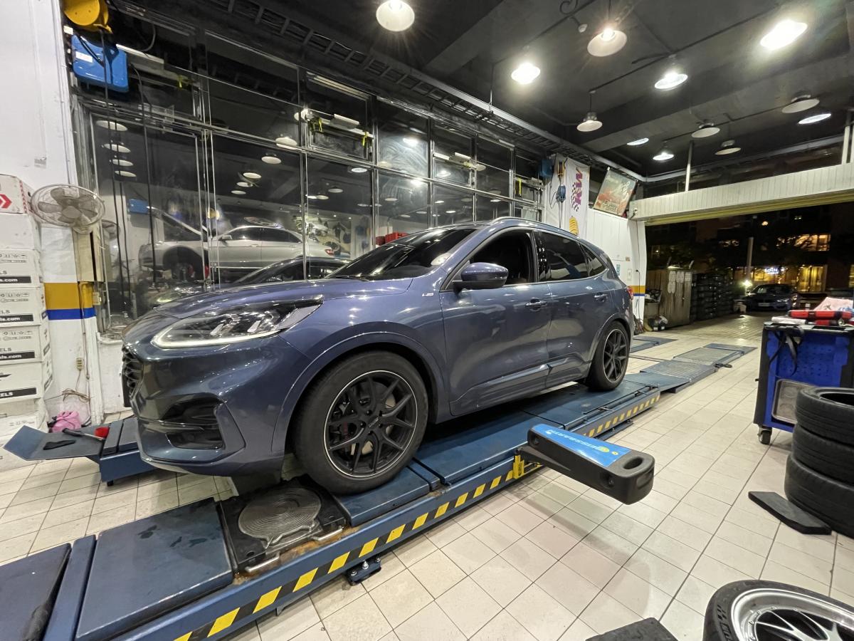Ford KUGA ST-Line（CX482）改裝輪胎、來令片心得評價-車主彥翔