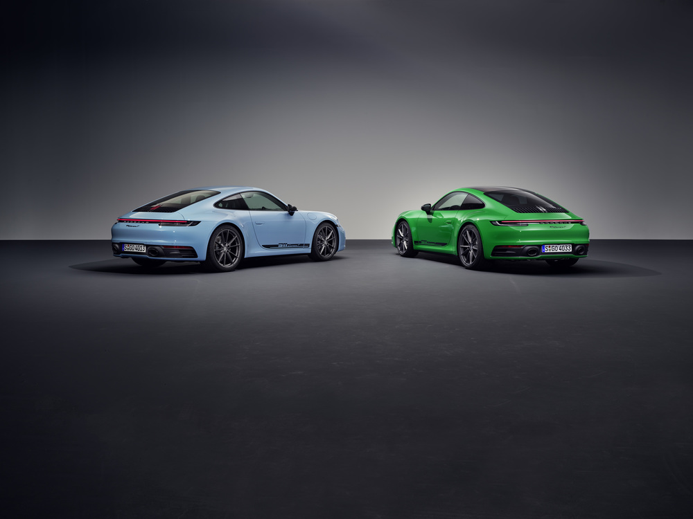 Porsche 992世代的911 Carrera T登場，標配七速純手排變速箱！
