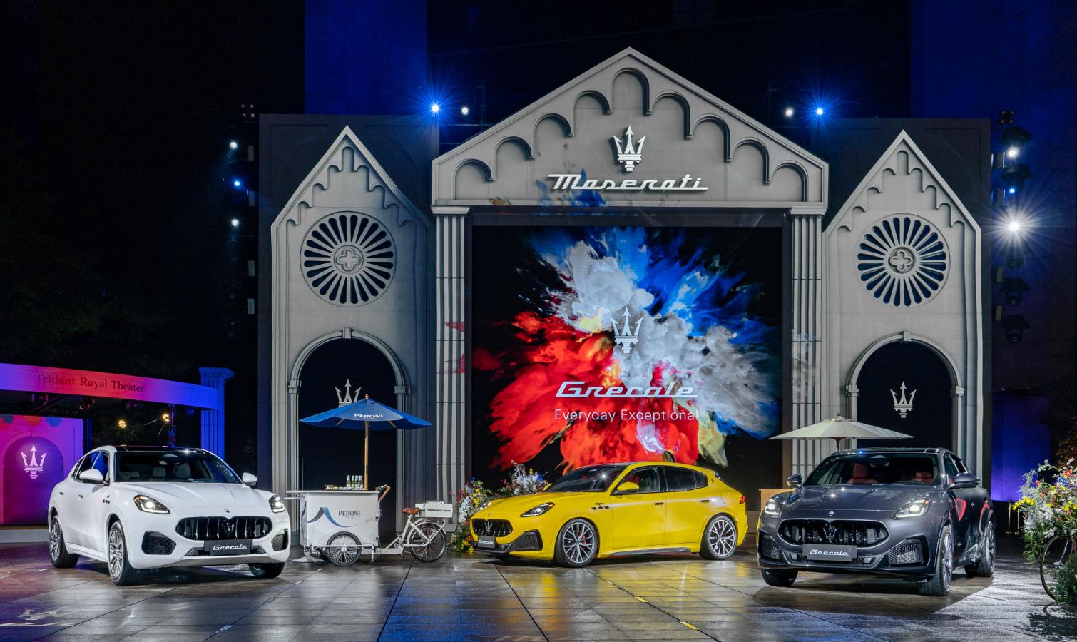 Maserati全新23年式Grecale正式上市，期間限定「海神皇家劇院」磅礡鉅獻！