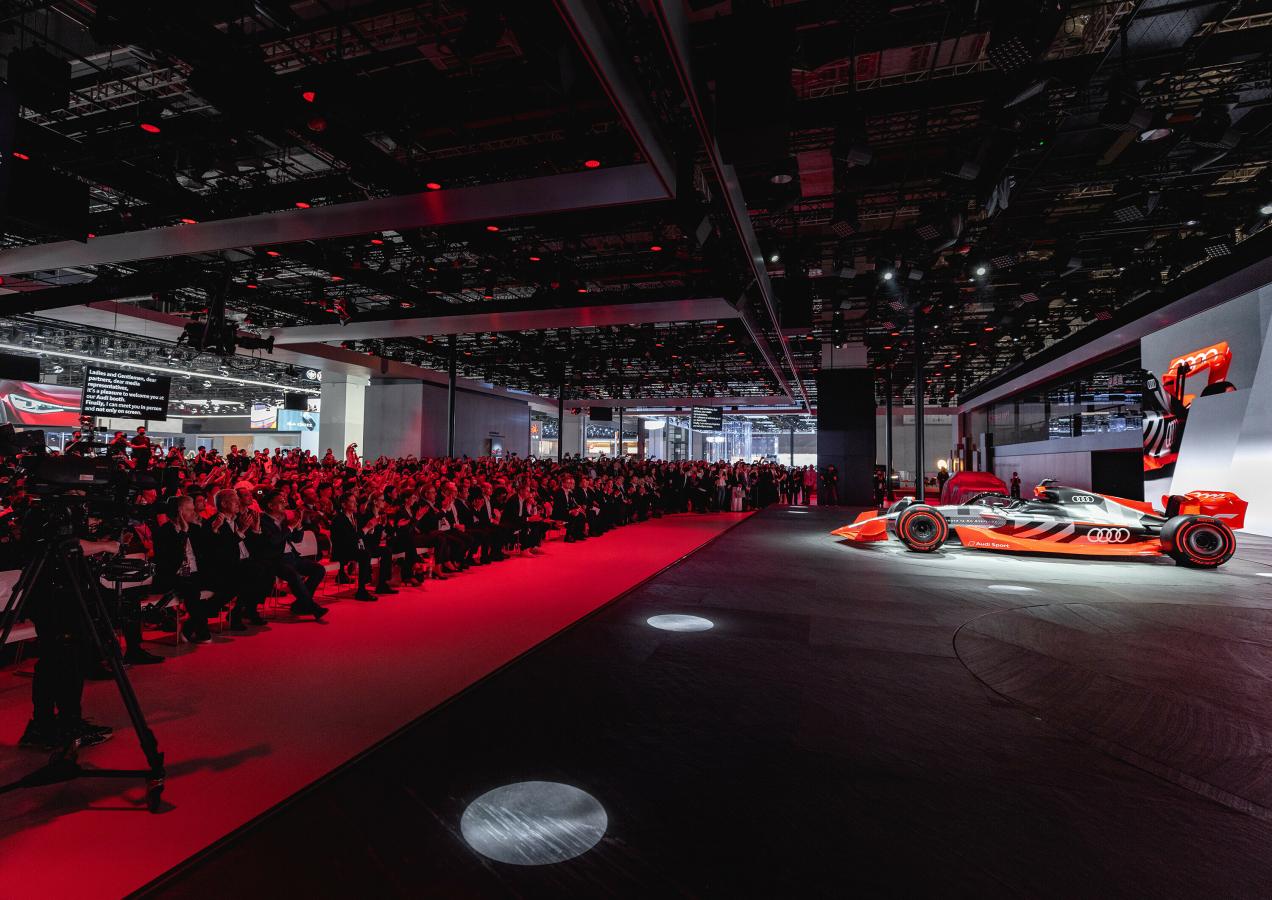 Audi於上海國際車展展示F1賽車專案計畫，2026年起在F1中部署Audi廠隊！