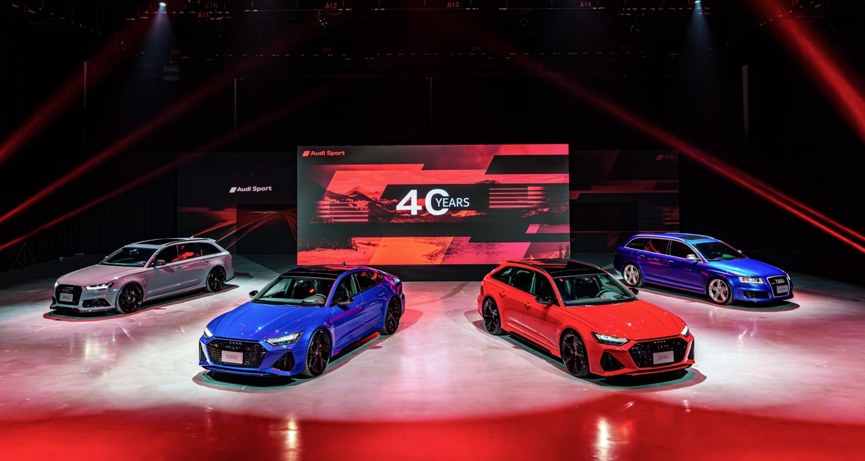 Audi RS 6 Avant performance、RS 7 Sportback performance在台上市，Audi Sport GmbH即將迎來40週年！