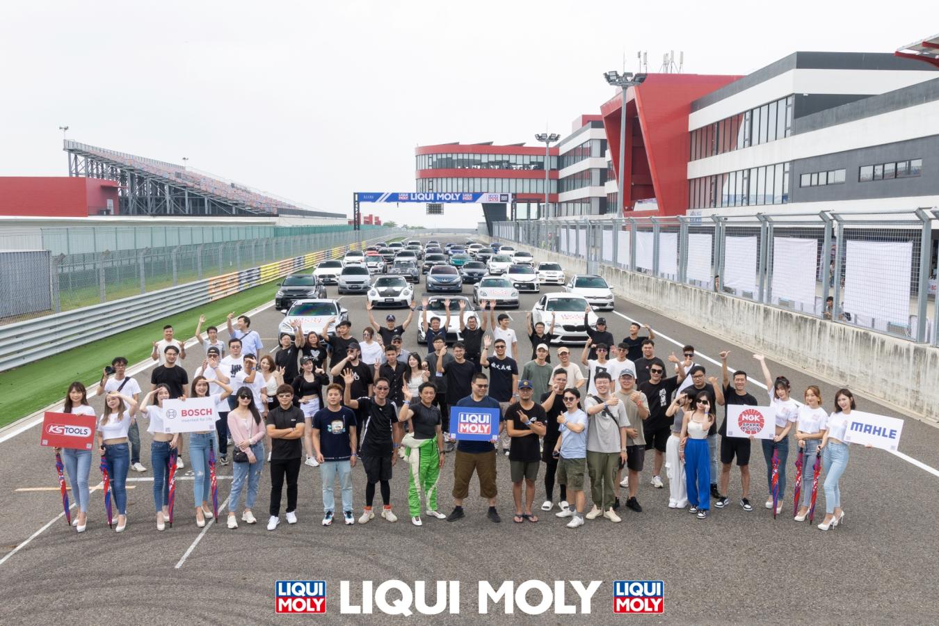 2023 LIQUI MOLY賽道體驗日，攜手七大國際汽車售後市場品牌，同時發表全新Special Tec AA 0W-8機油！