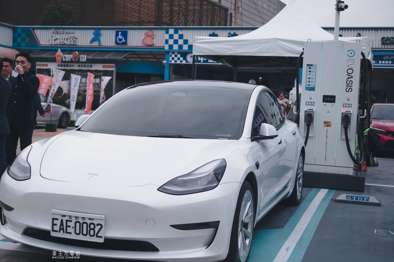 台灣中油與EVOASIS攜手，加油站將成為電動車的綠洲！