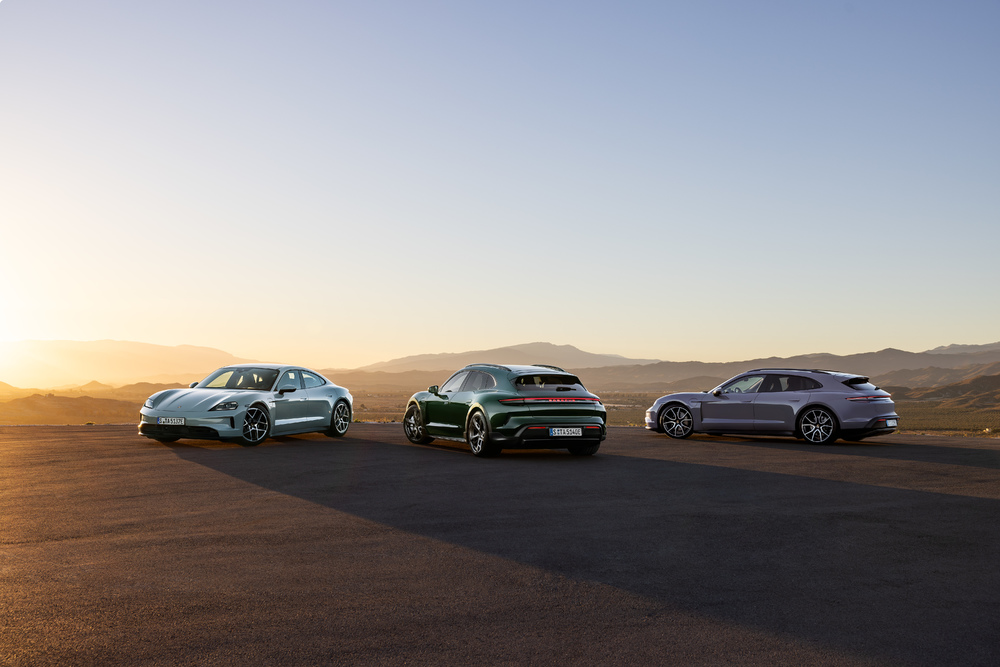 Porsche Taycan小改款亮相，全方位升級的純電跑車！
