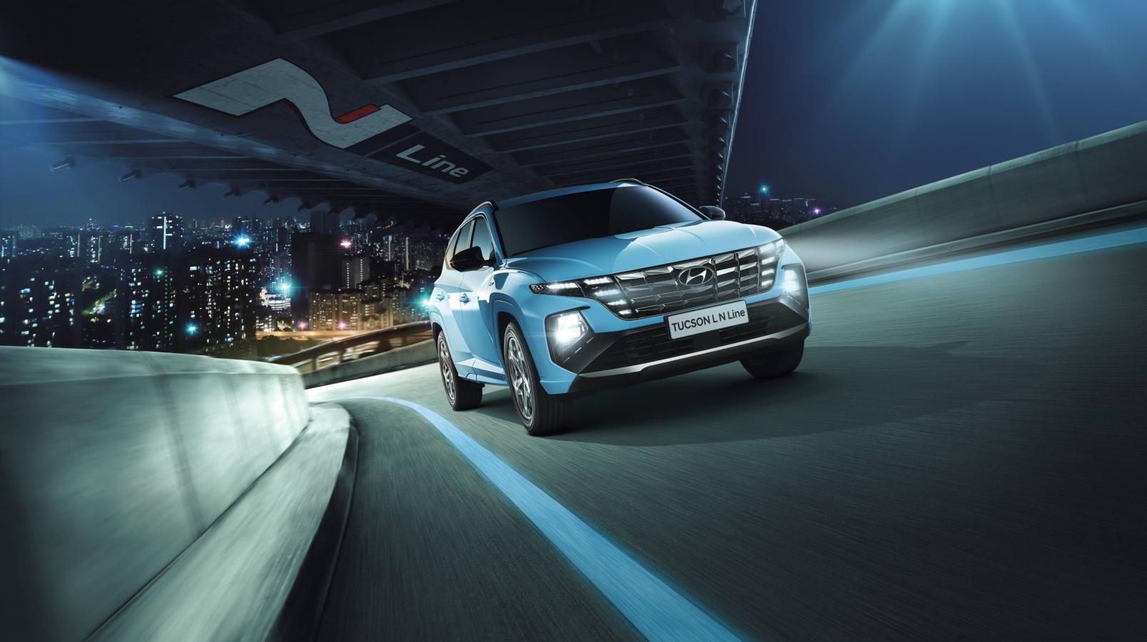 Hyundai TUCSON L N Line帥性登場，賽道熱血日常樂趣、性能動感新境界！