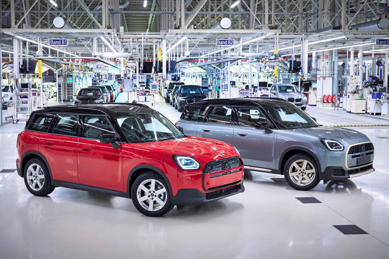 全新MINI Countryman E純電休旅，正式進駐全台展示中心！