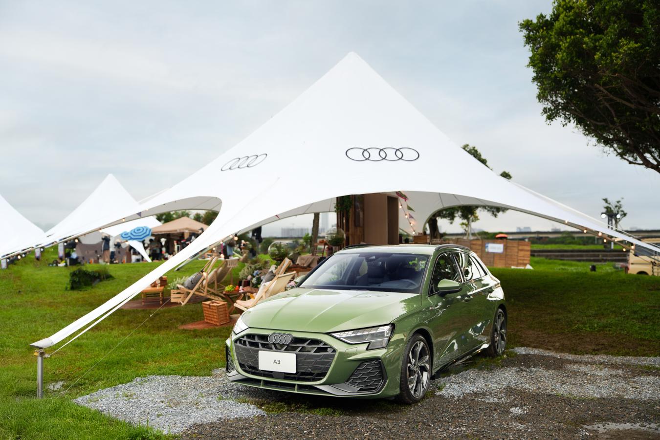 Audi A3 Sportback魅力亮相 VOGUE 風格野餐日，將風格注入日常生活的每一刻！