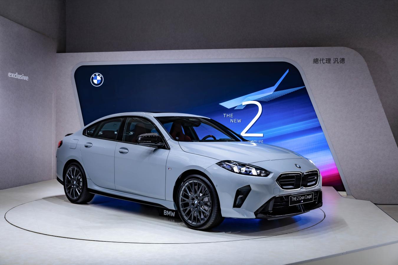 全新世代BMW 2系列Gran Coupé豪華四門轎跑前衛登場！